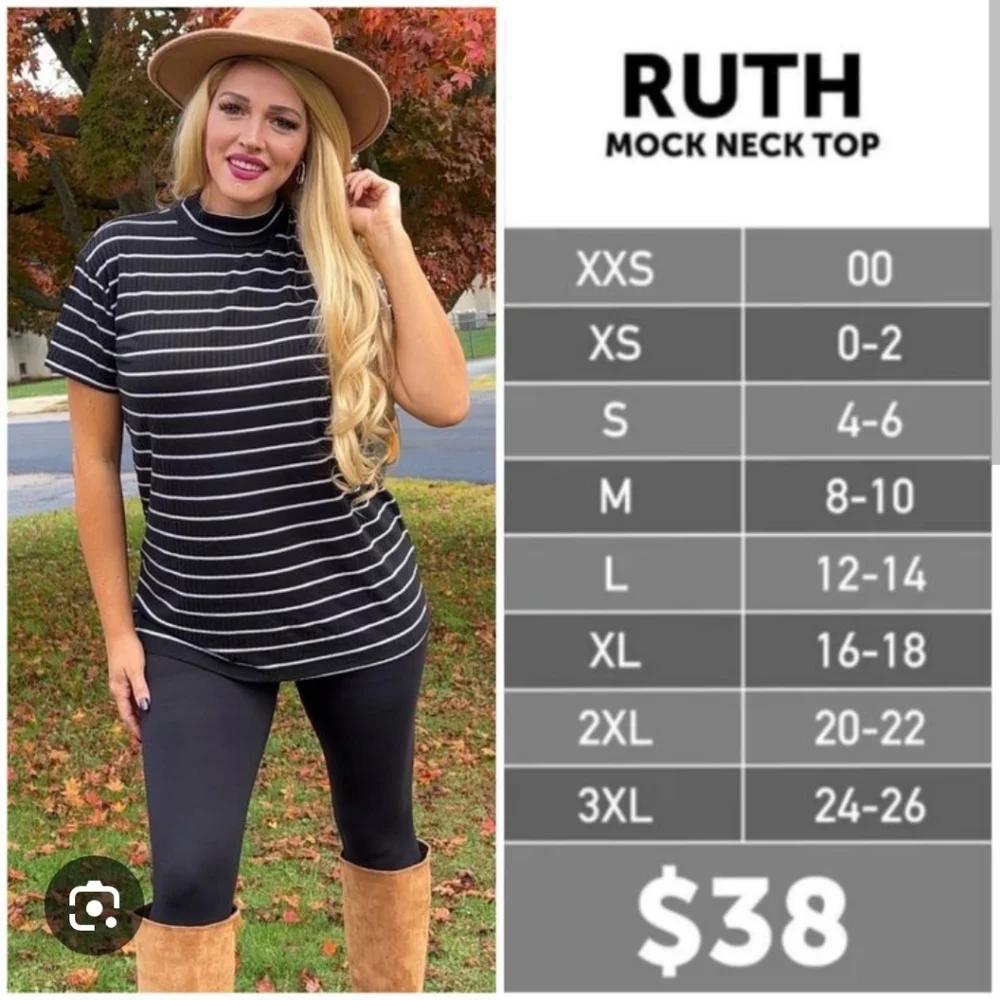 LulaRoe Ruth Top - Picture 4 of 4